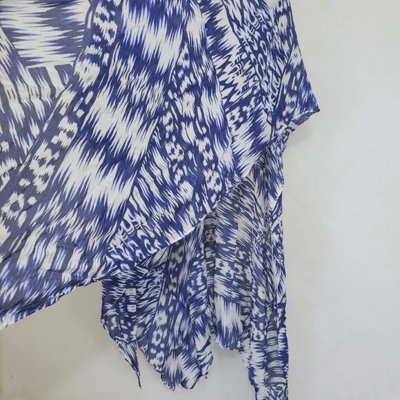 Michael Stars | Ruana Pattern Convertible Coverup - Picture 2 of 8